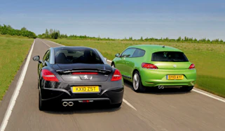 Diesel coupé clash