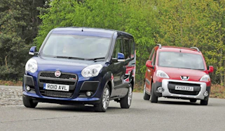Peugeot Partner Tepee vs Fiat Doblo.