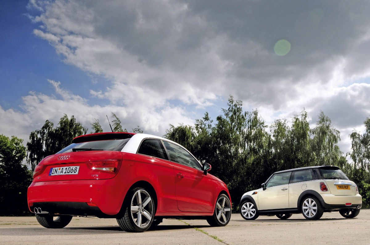Audi A1 vs MINI Cooper