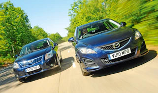 Mazda6 vs. Toyota Avensis