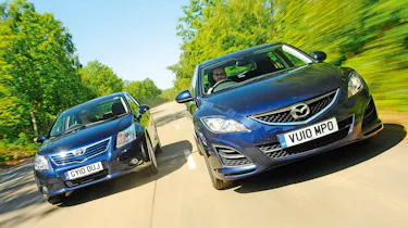 Mazda6 vs. Toyota Avensis