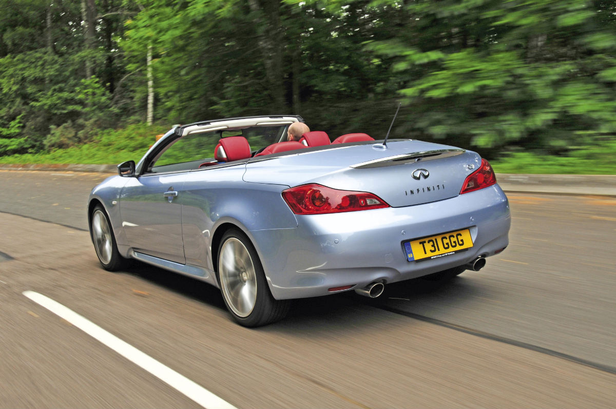Infiniti G37 Convertible.