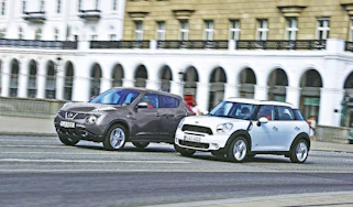 MINI Countryman vs Nissan Juke