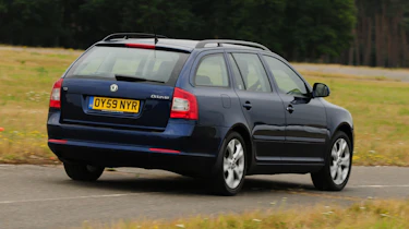 Skoda Octavia Estate rear side