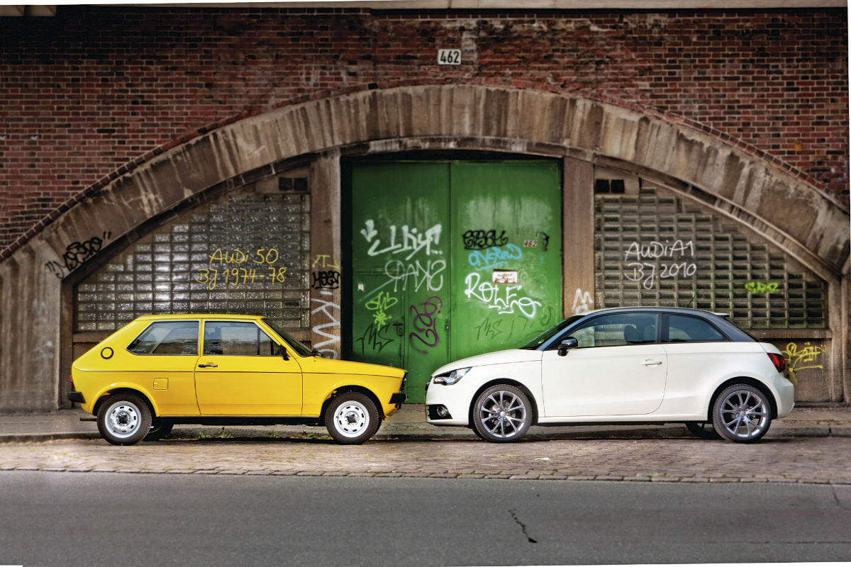 Audi A1 vs Audi 50