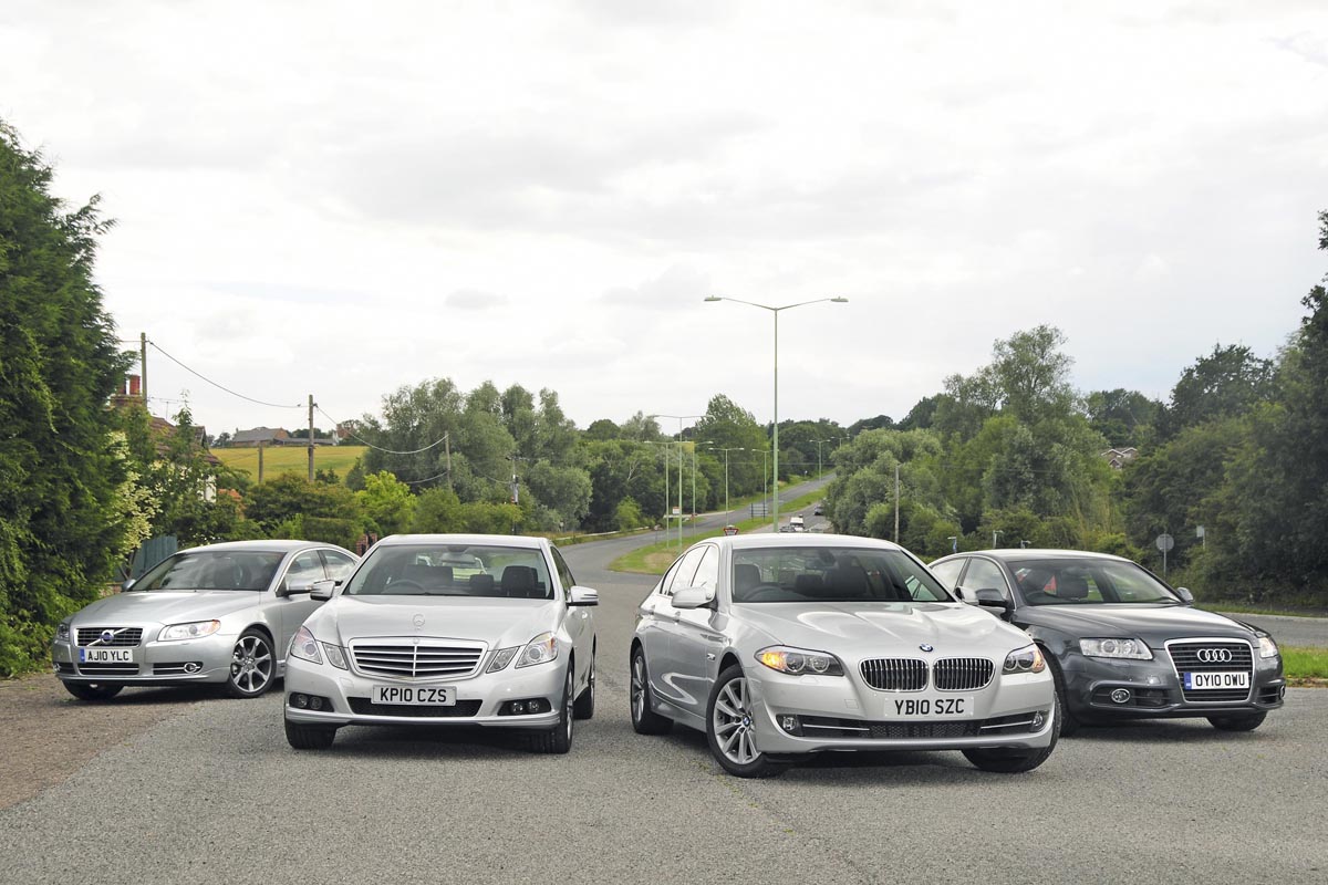 BMW 520d vs. rivals