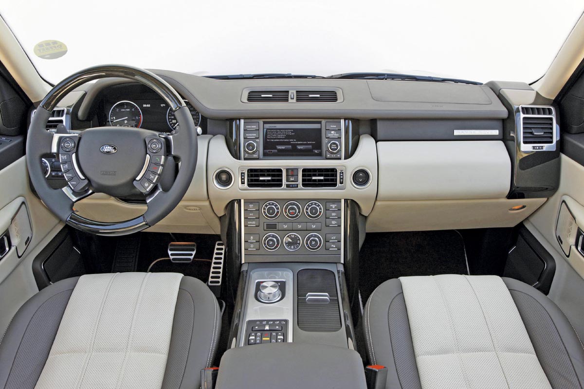 Range Rover interior