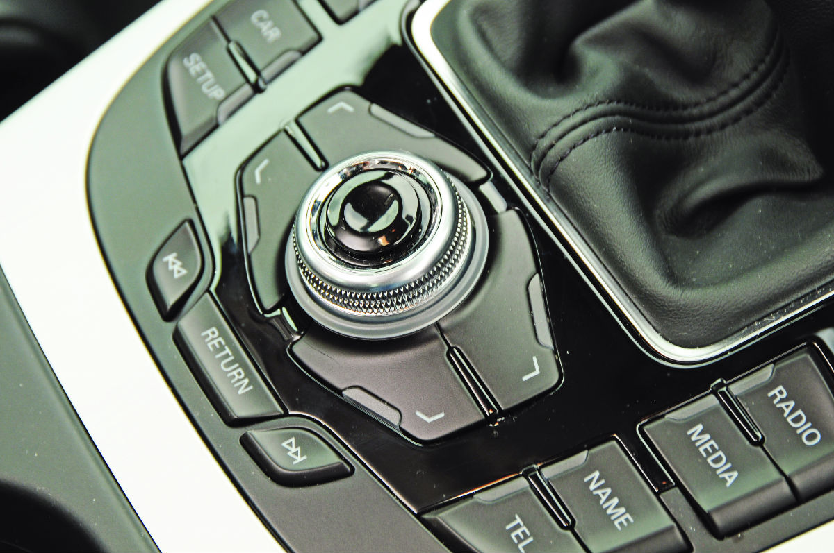 Audi A4 interface