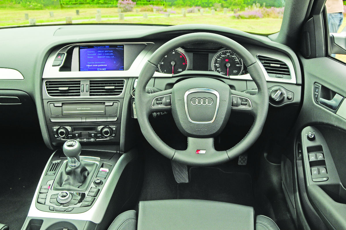 Audi A4 interior