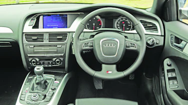 Audi A4 interior