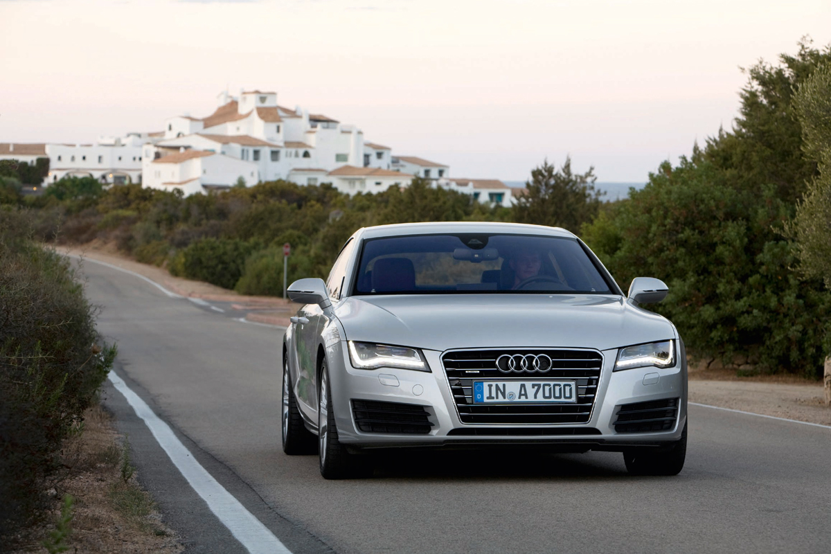 Audi A7 front