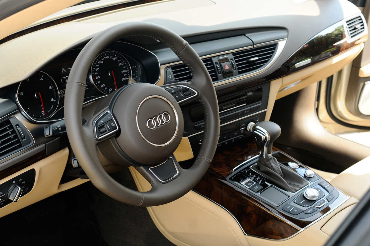 Audi A7 front interior