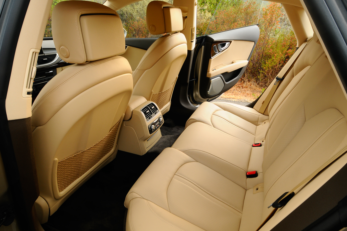 Audi A7 Sportback rear seats