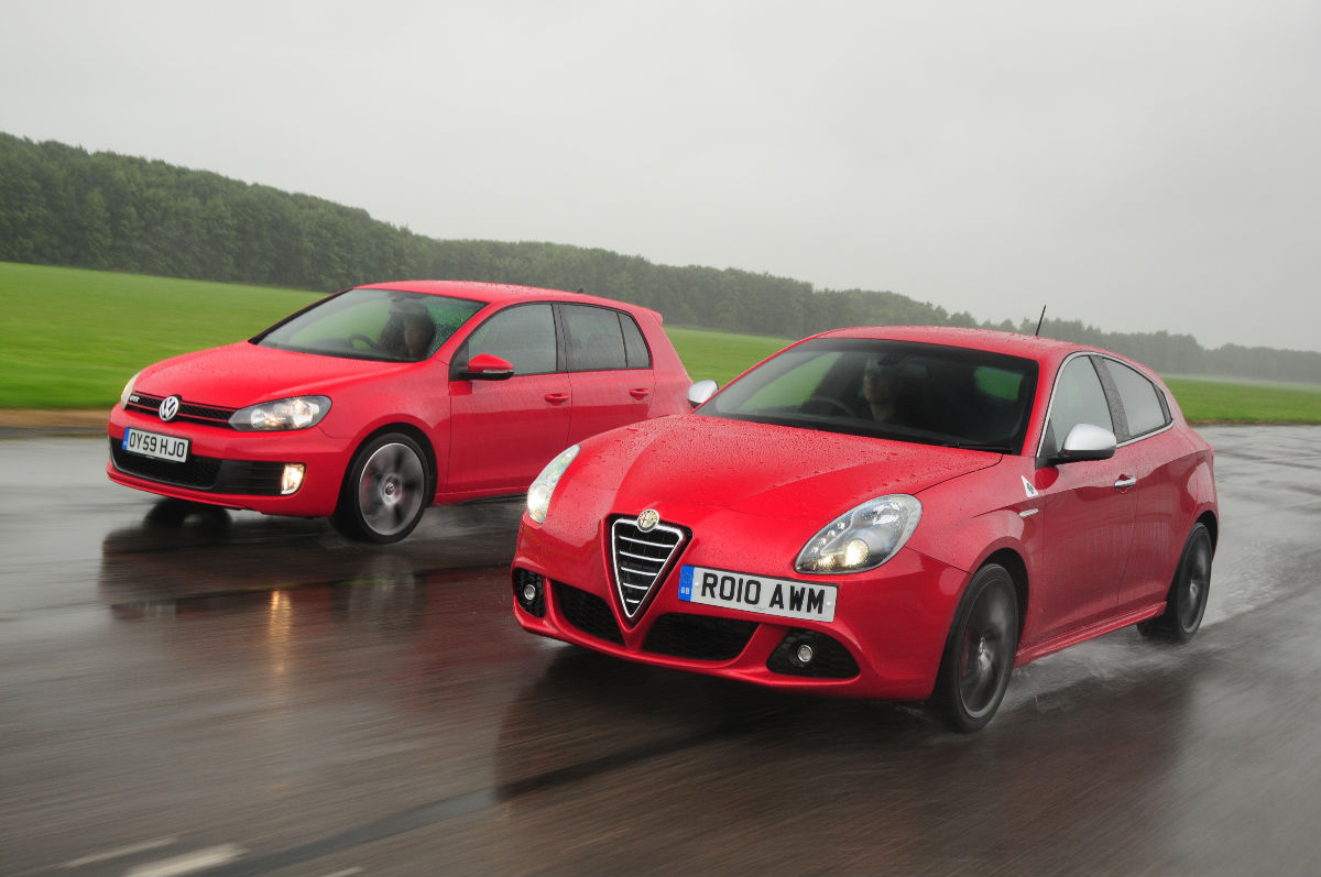 Alfa Giulietta Cloverleaf vs. Golf GTI