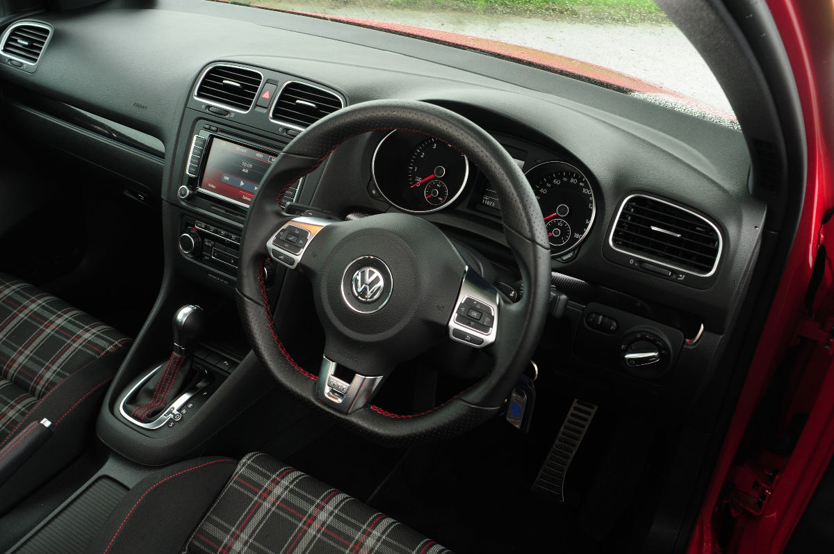 VW Golf GTI interior