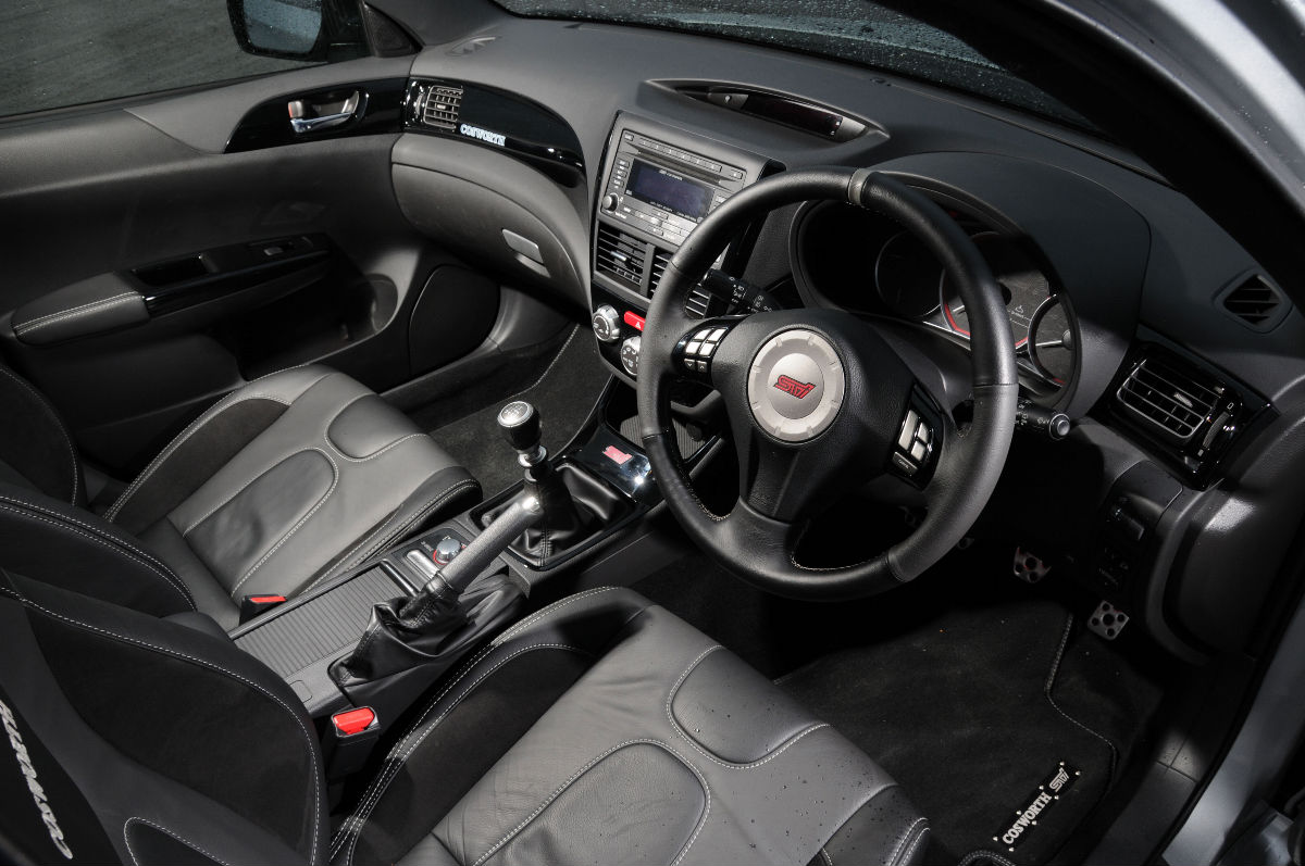 Subaru Impreza Cosworth interior