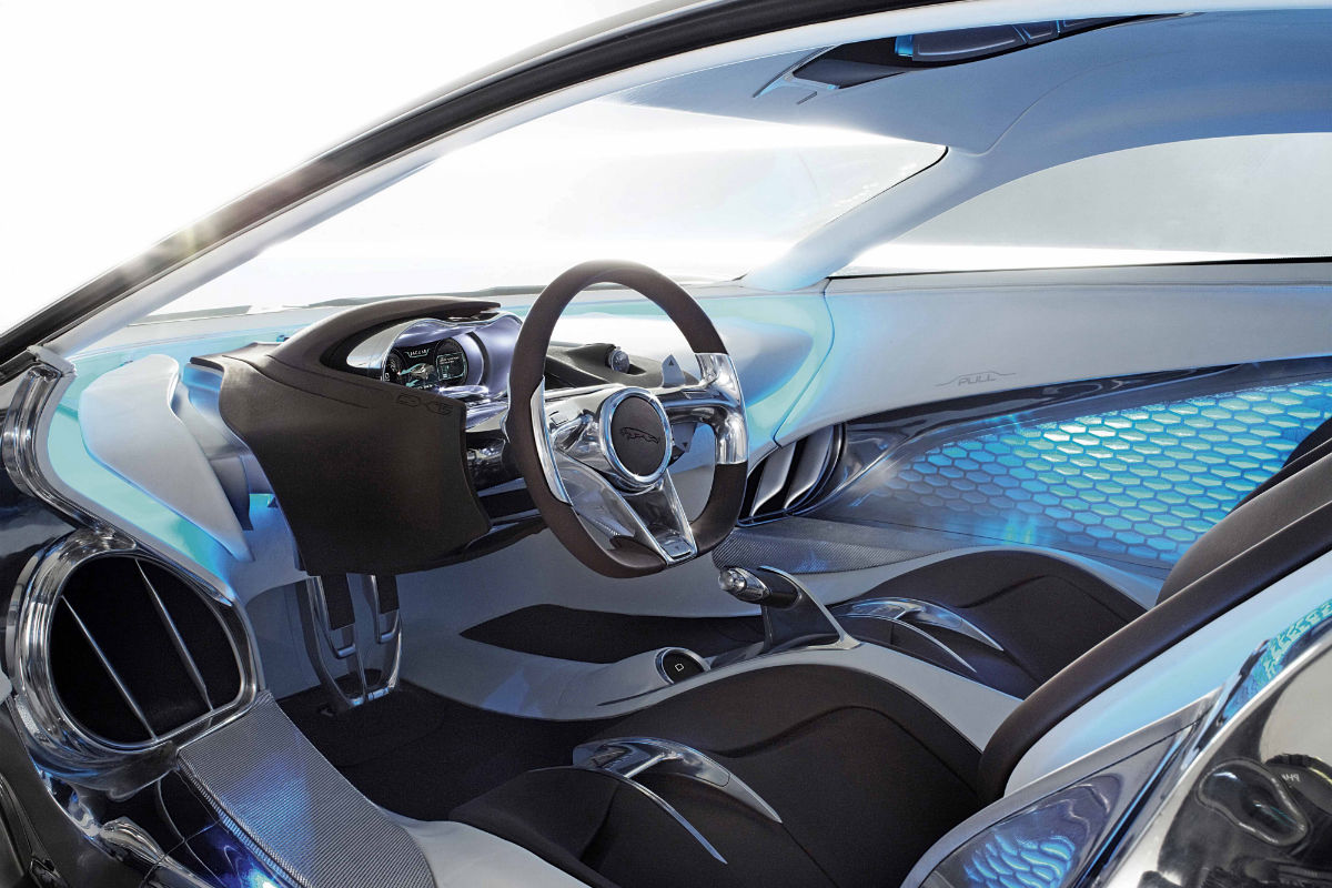 Jaguar C-X75 interior
