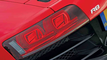 Audi R8 V10 Spyder badge