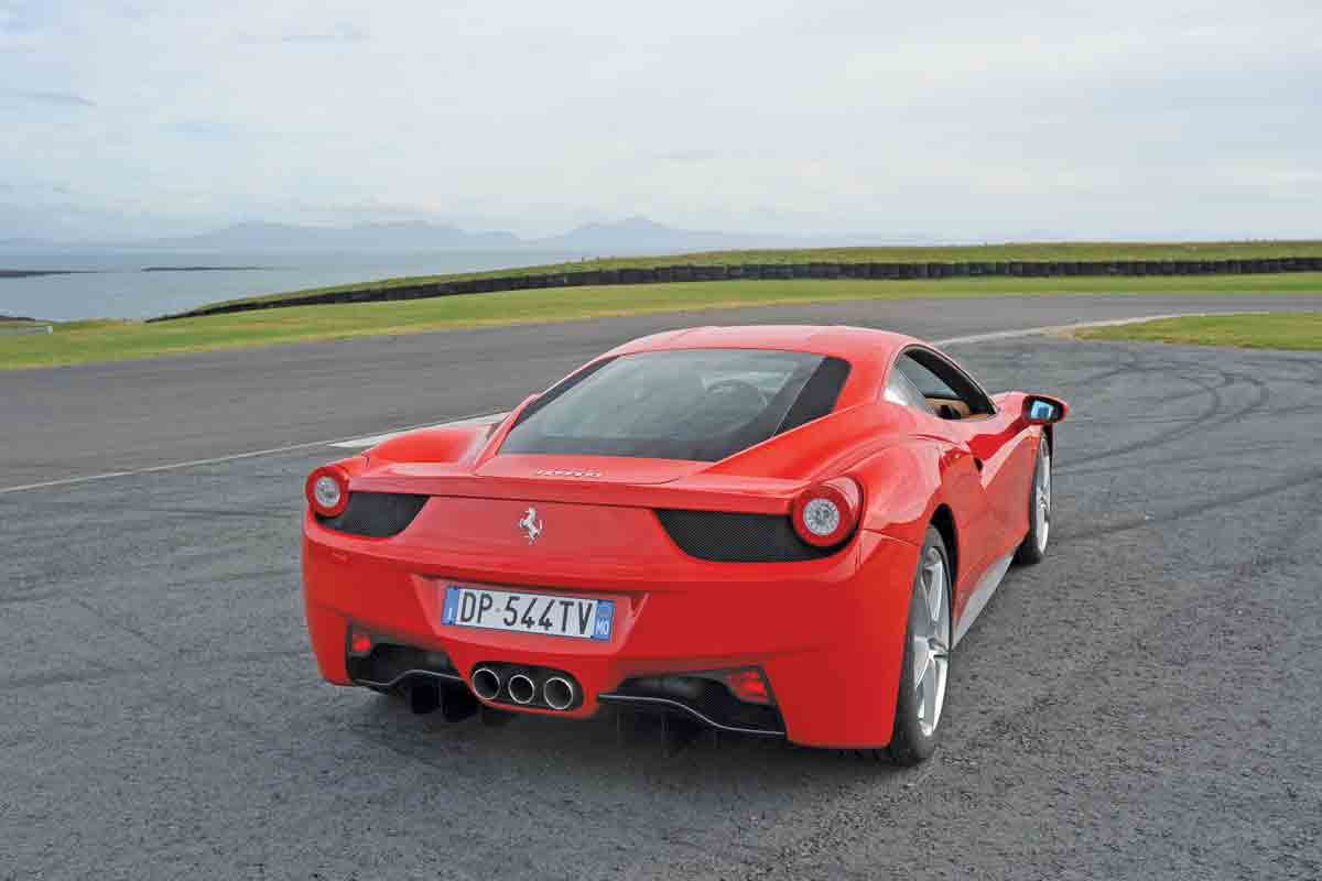 Ferrari 458 Italia rear