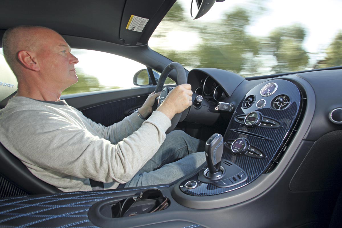 Bugatti Veyron Super Sport driven