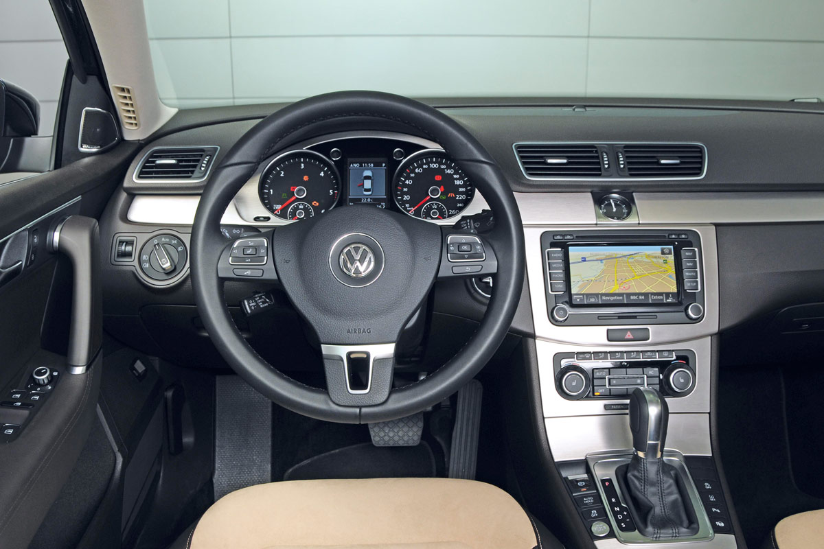 New Volkswagen Passat cabin