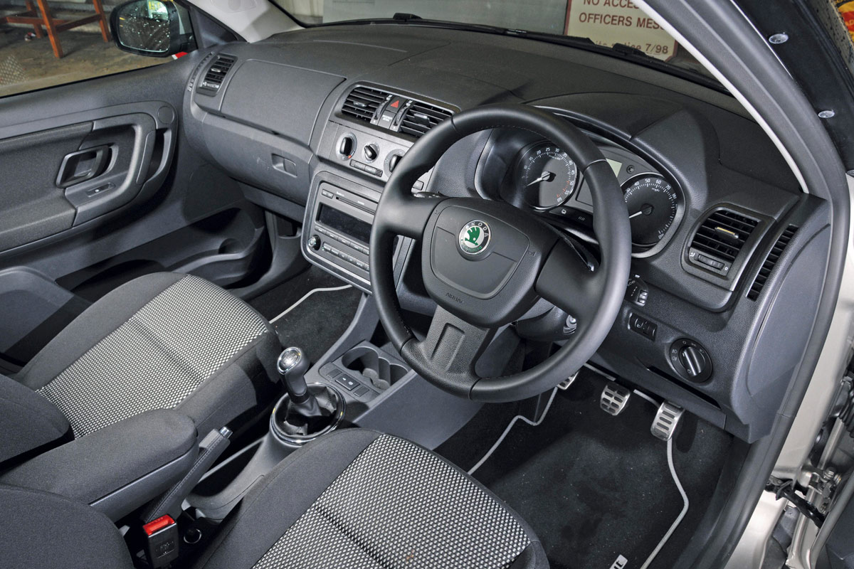 Skoda Fabia Scout interior