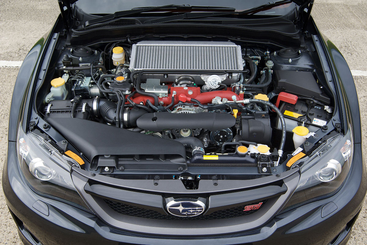 Subaru WRX STi engine