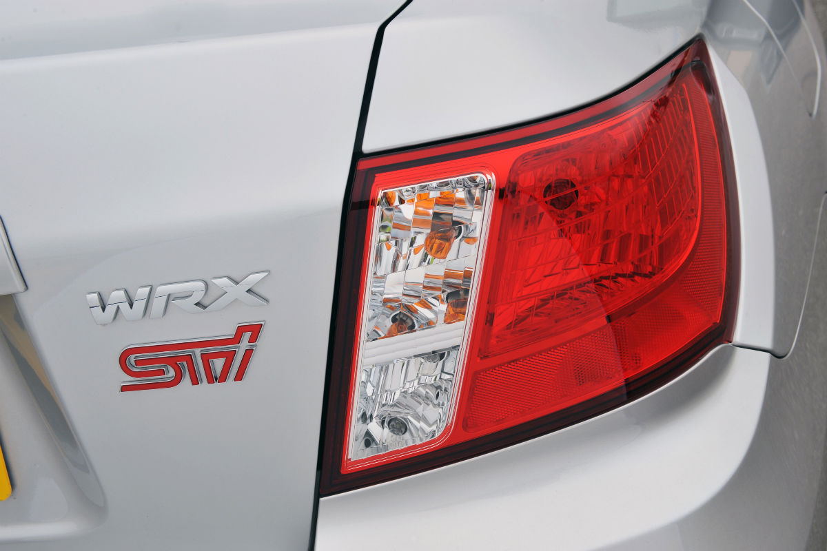 Subaru WRX STi badge