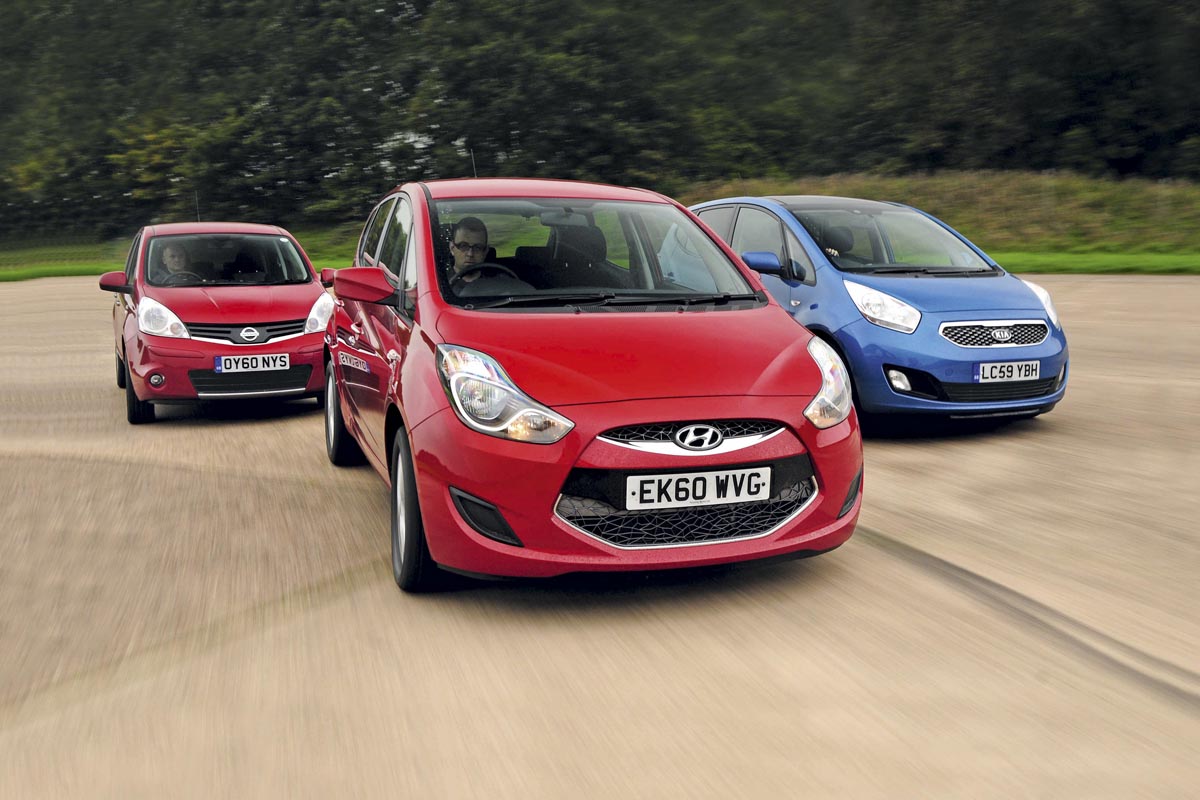 Hyundai ix20 vs. rivals