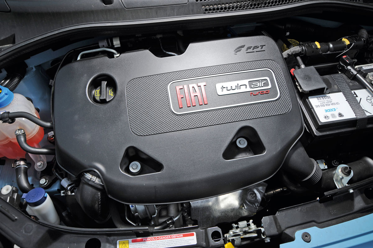 Fiat 500 TwinAir Engine