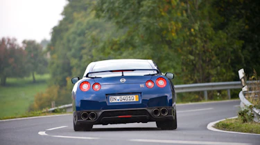 Nissan GT-R cornering