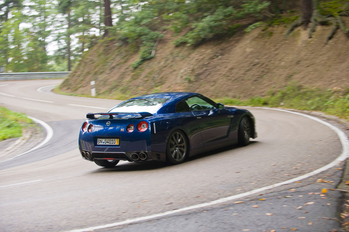Nissan GT-R drift