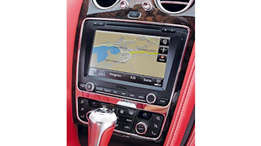 New Bentley Continental GT sat-nav