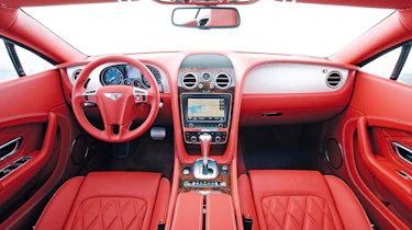 New Bentley Continental GT interior