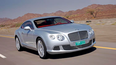 New Bentley Continental GT front track