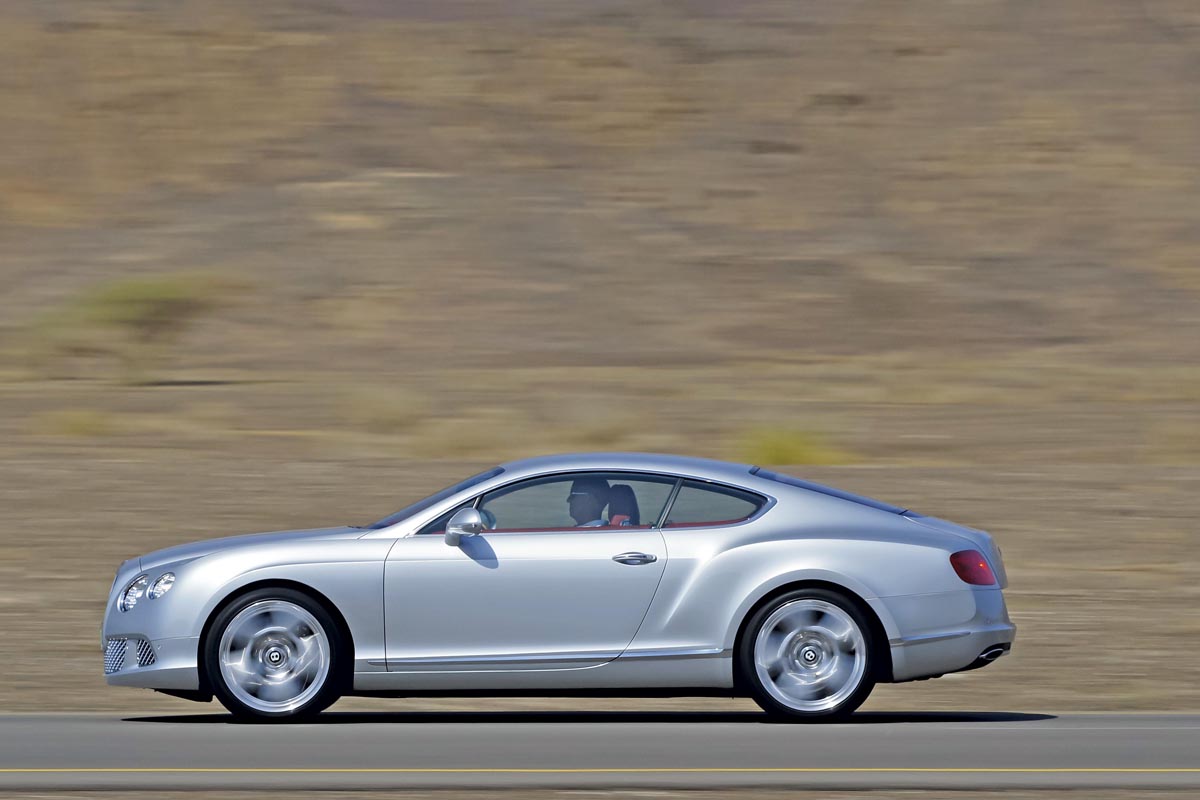 New Bentley Continental GT panning