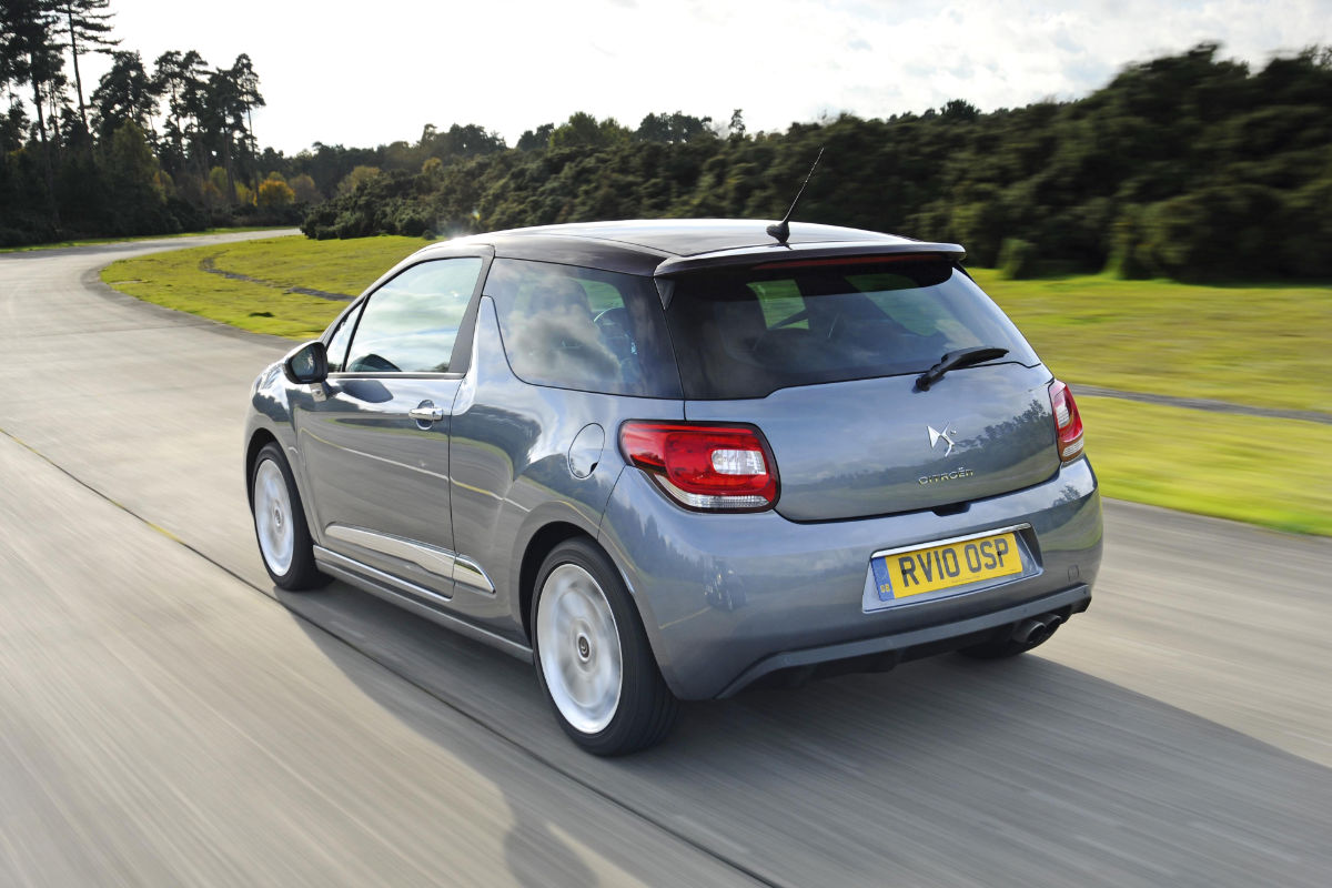 Citroen DS3 cornering