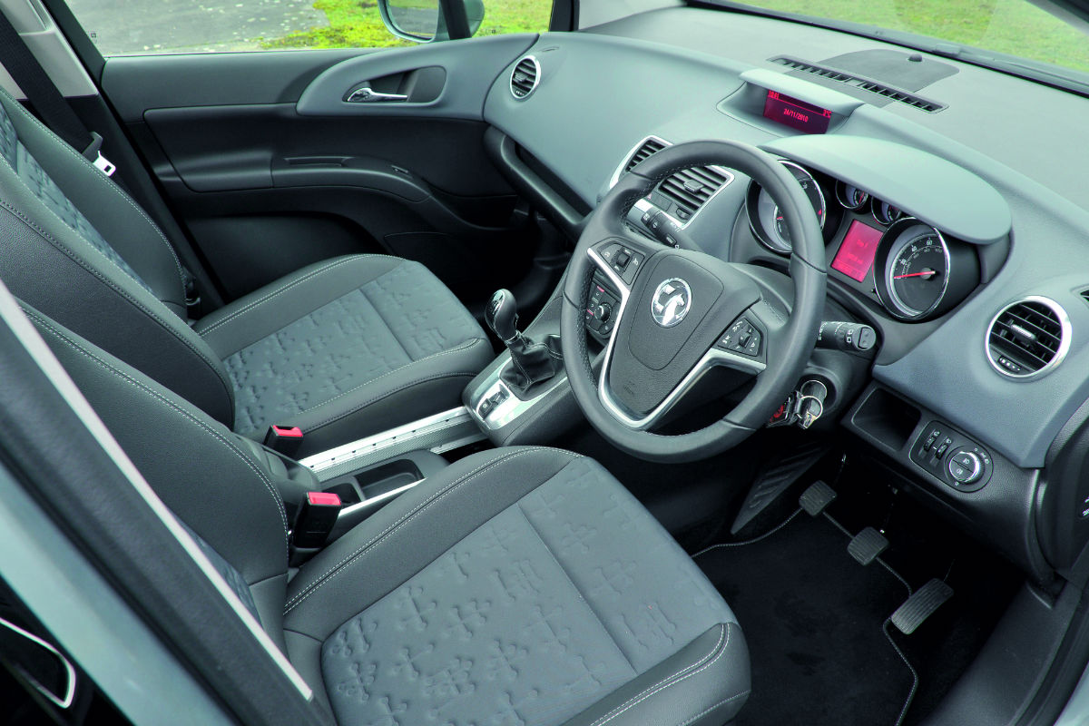 Vauxhall Meriva interior