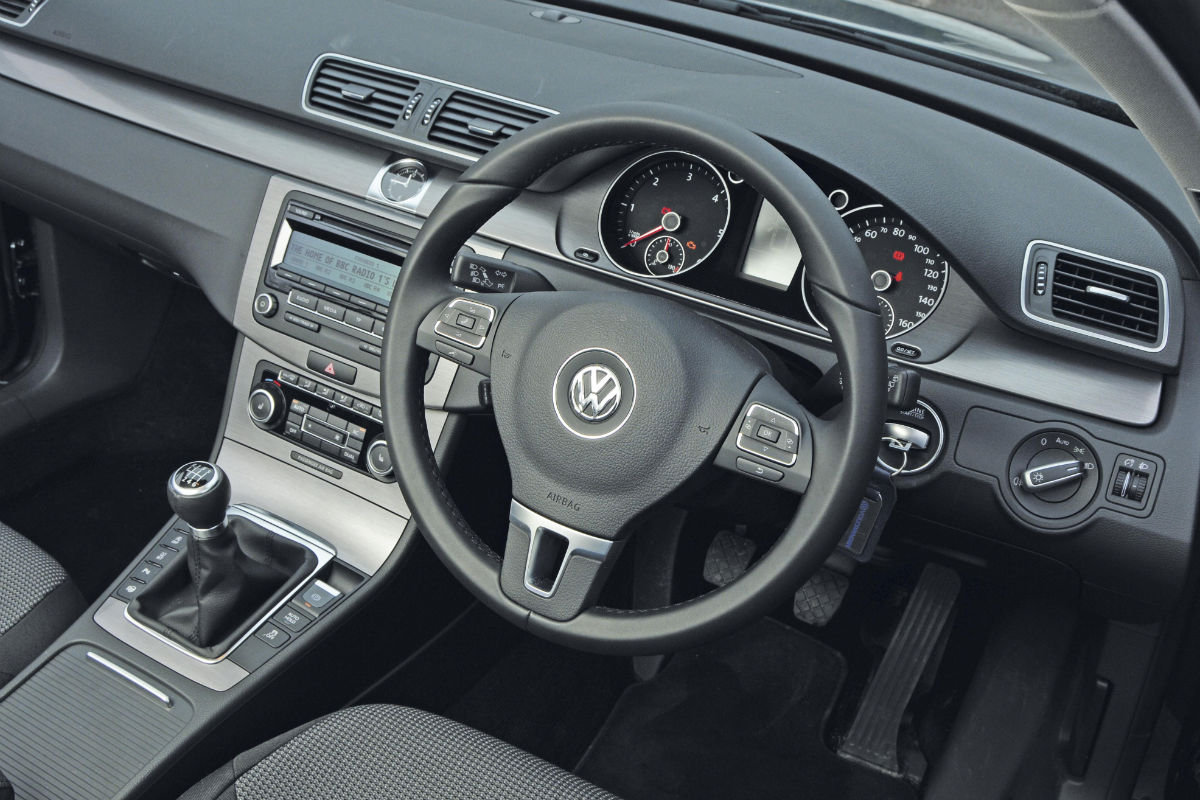VW Passat interior