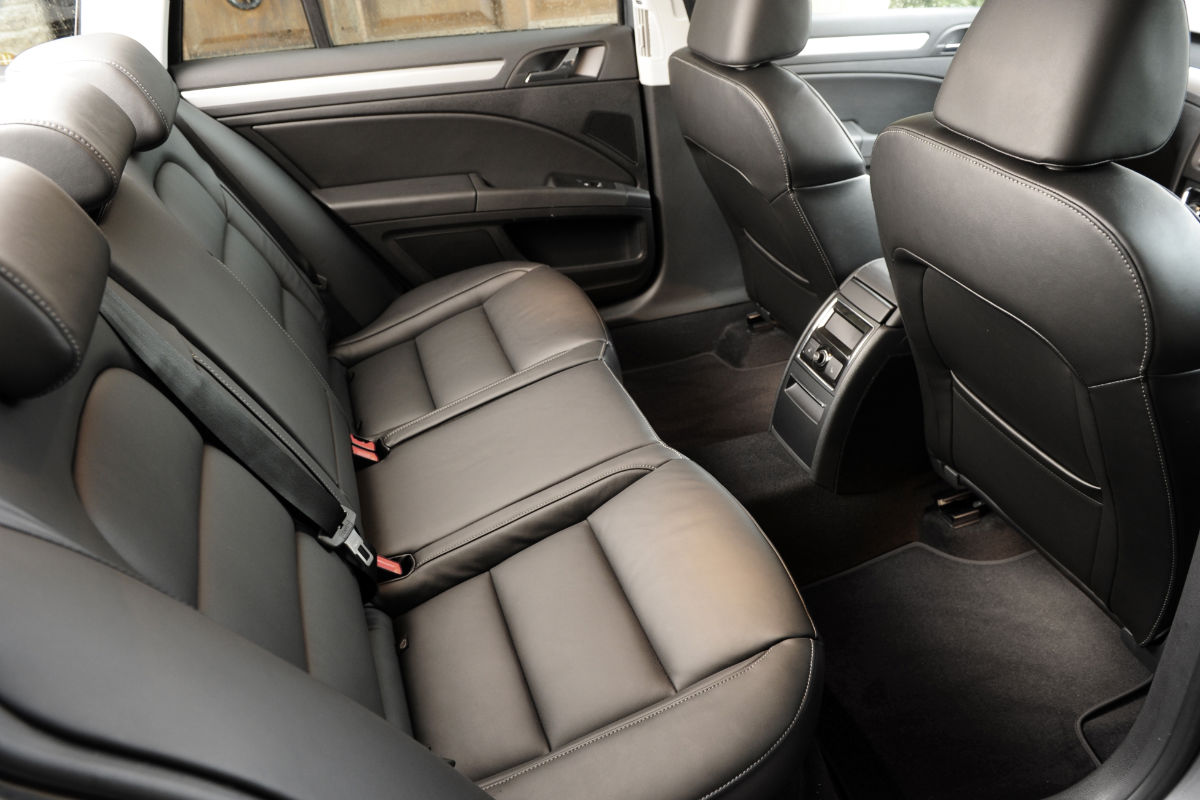Skoda Superb Estate 4x4 rear seats