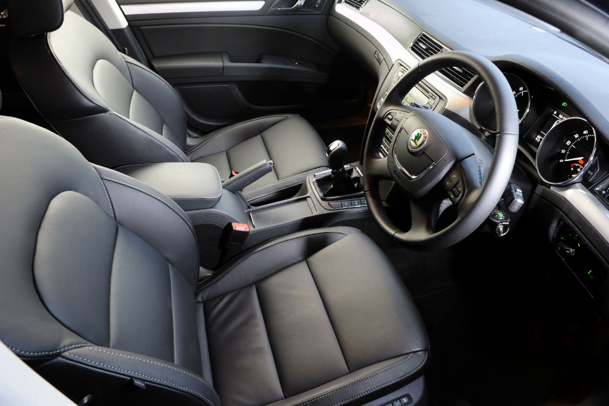 Skoda Superb Estate 4x4 interior