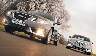 Saab 9-5 vs. Mercedes E-Class