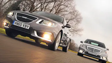 Saab 9-5 vs. Mercedes E-Class