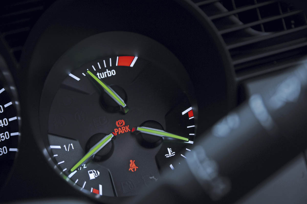 Saab 9-5 Aero dials