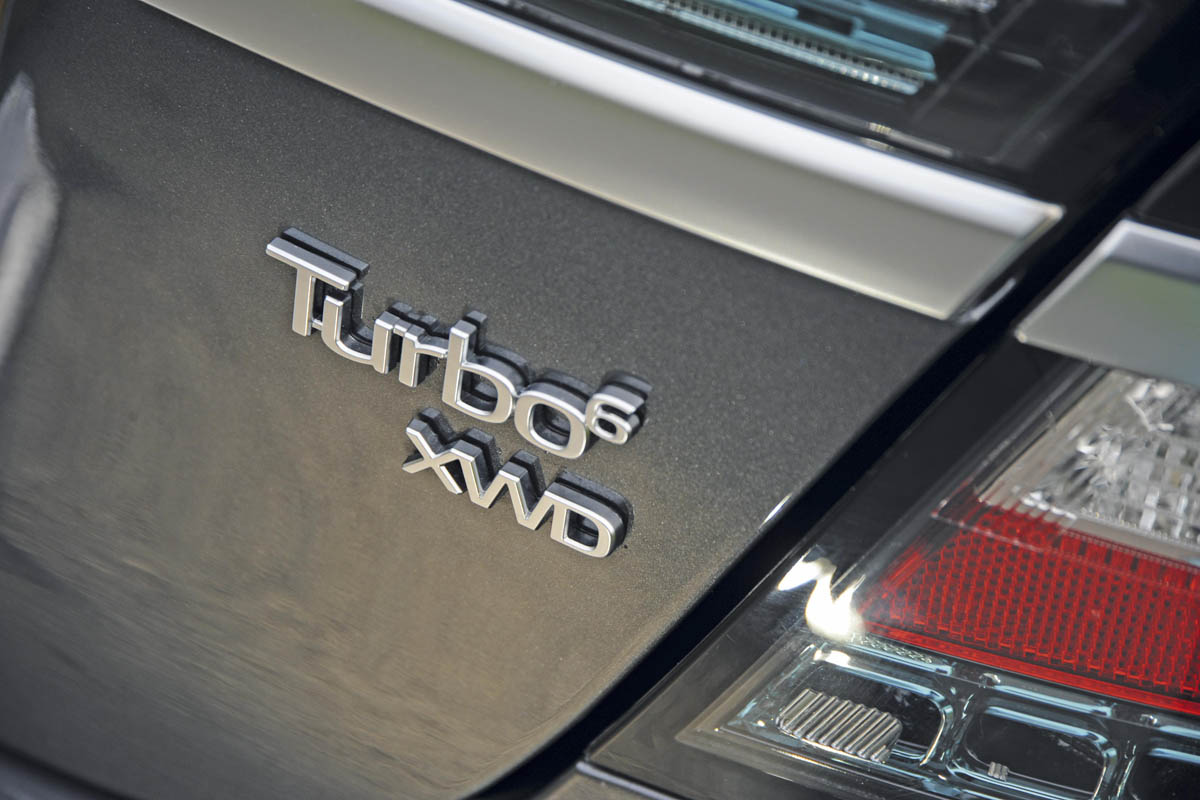 Saab 9-5 Aero badge