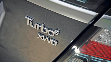 Saab 9-5 Aero badge