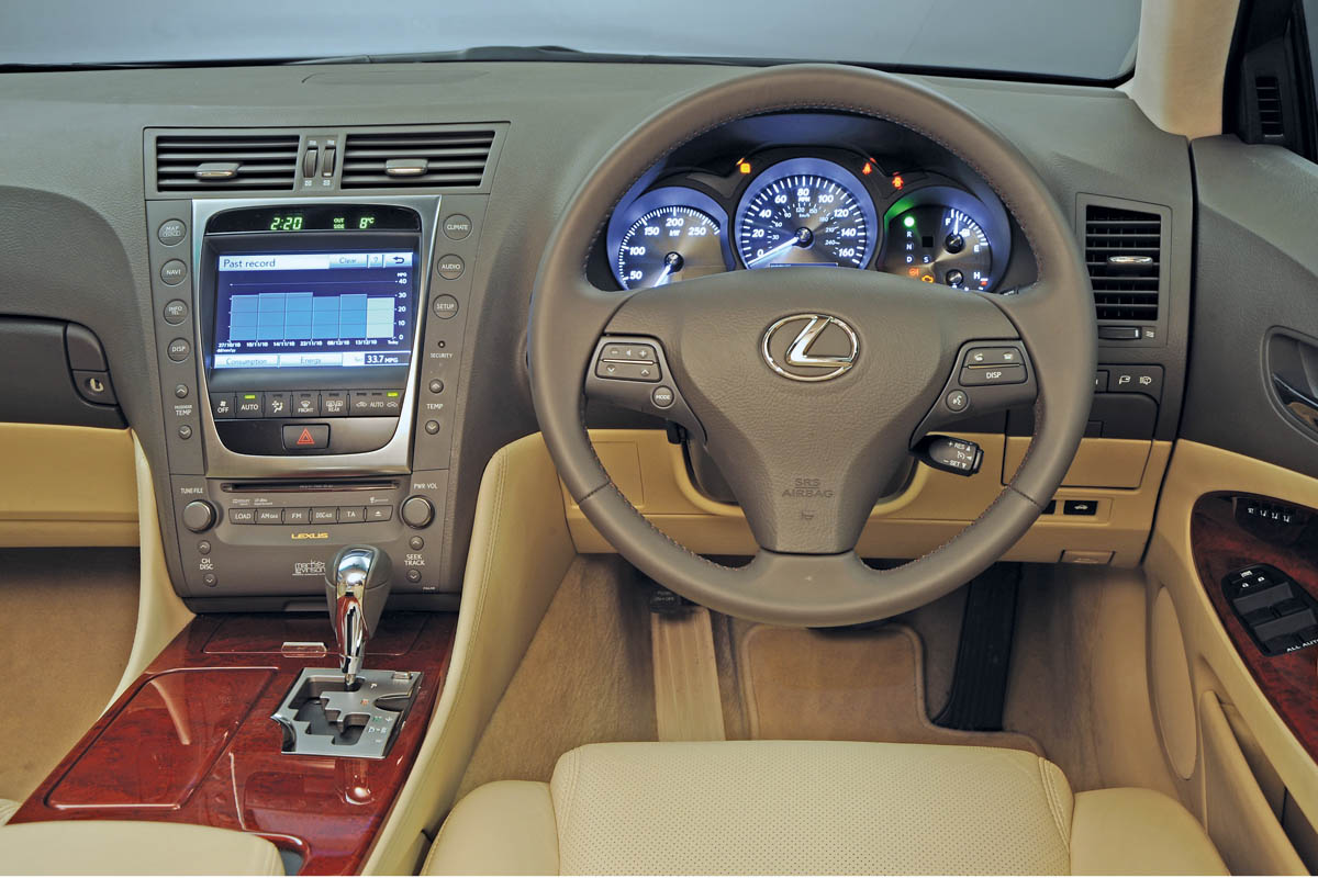 Lexus GS450h interior