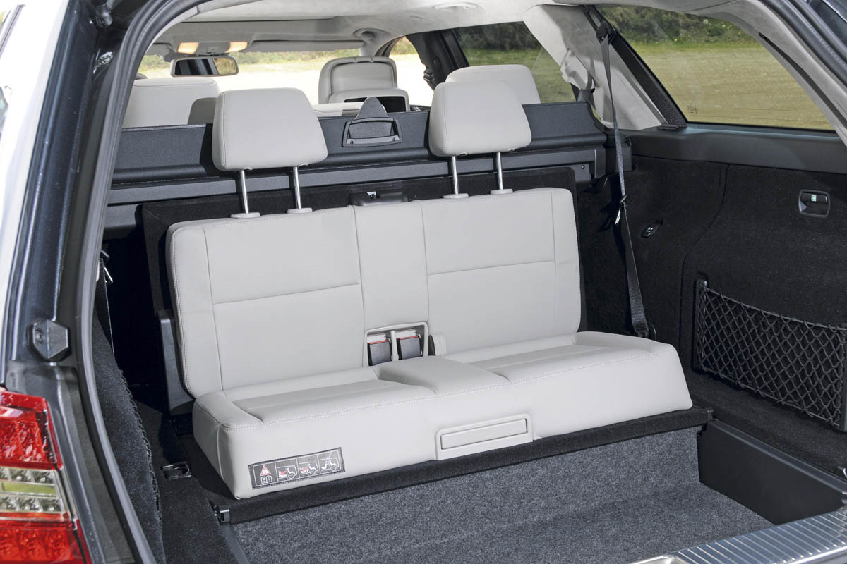 Mercedes E350 CDI Estate rear seats