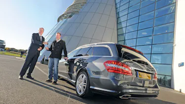 Mercedes E350 CDI Estate header