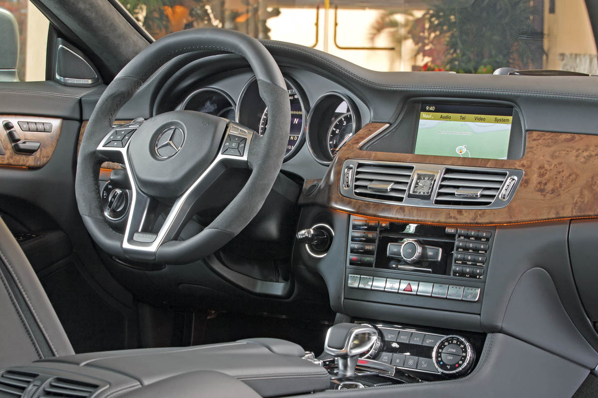 Mercedes CLS 63 AMG interior
